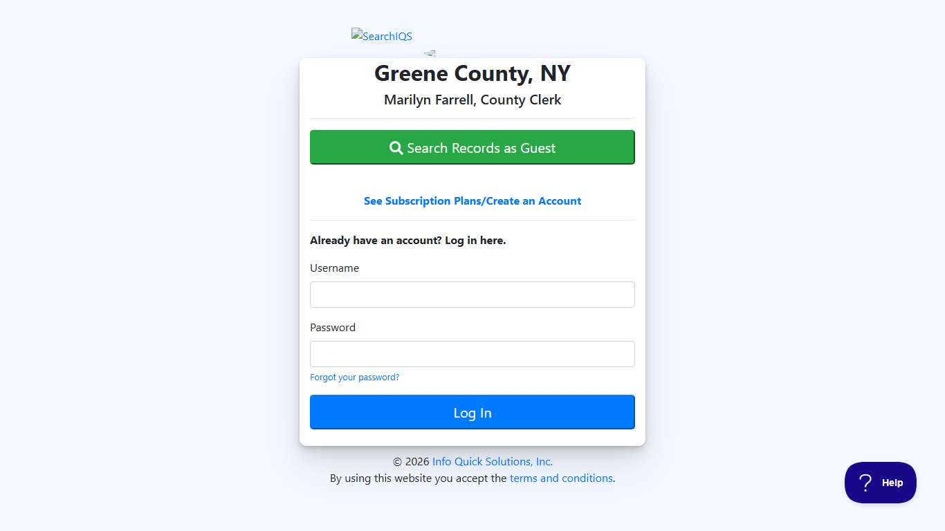 Greene County, NY - SearchIQS